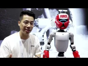 Robots spar, play Mahjong at China’s AI conference